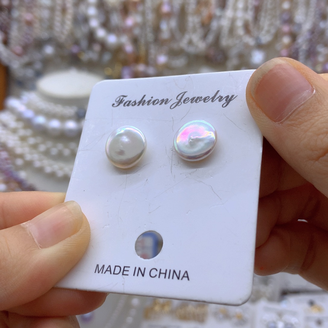 合金淡水珍珠戒指