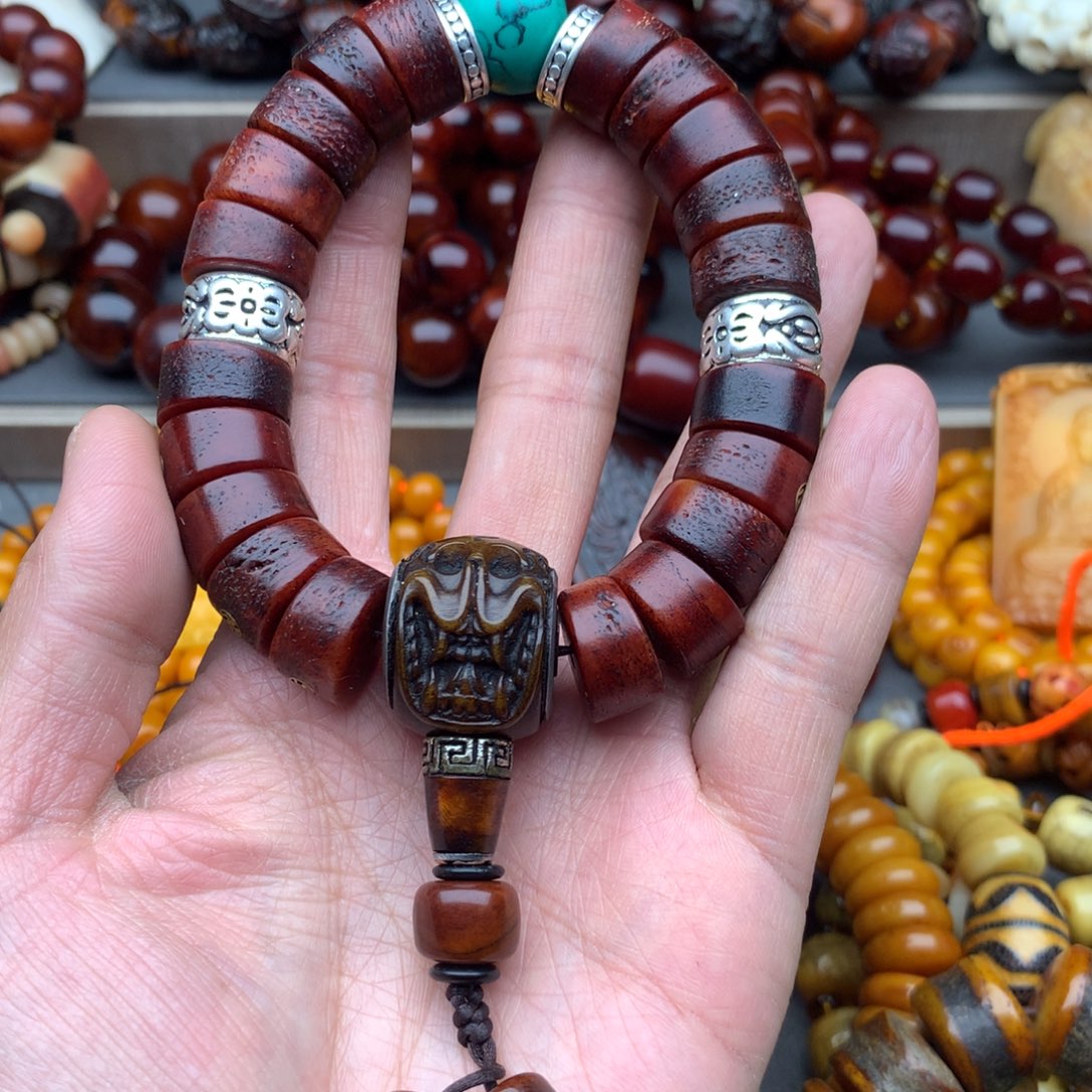 牛骨手串/手链7***晨牛骨