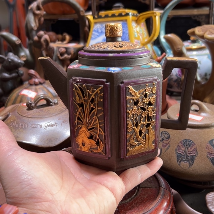 茶壶紫砂紫砂壶收藏起来吧