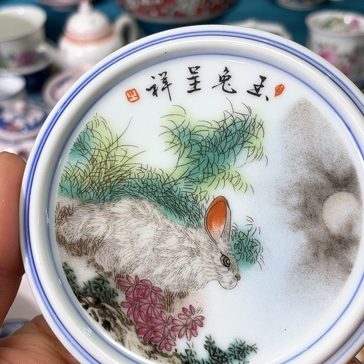 景德镇陶瓷主人杯234445
