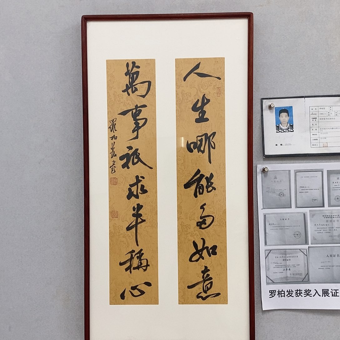 书法罗柏发老师作品