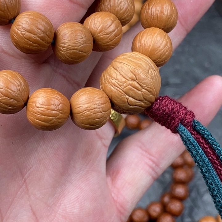 .***.吊坠猴头核桃聚宝盆金标