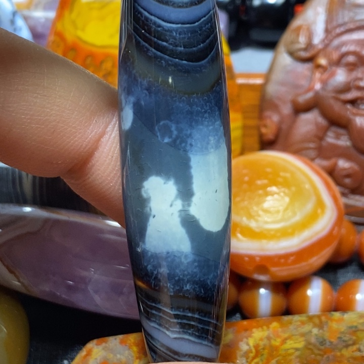 玛瑙/玉髓未镶嵌颈饰