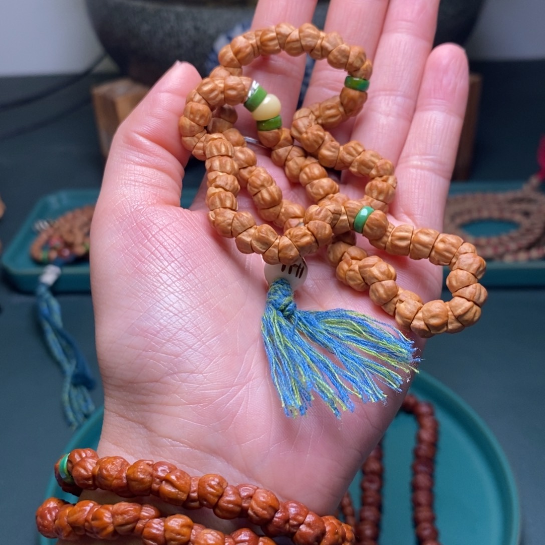 柏香籽/百香籽吊坠168.8双圈配饰