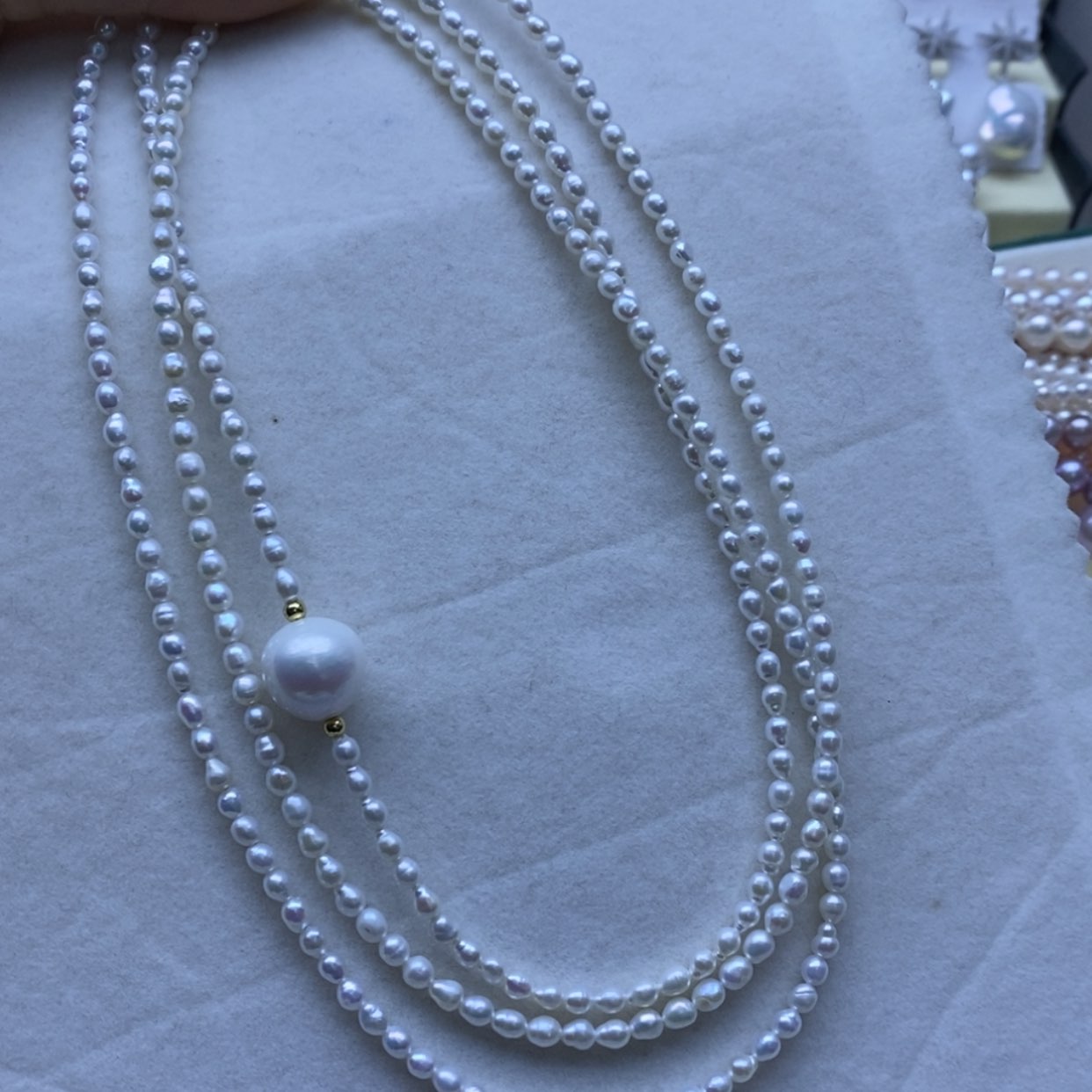 【闪购商品】淡水珍珠颈饰未镶嵌