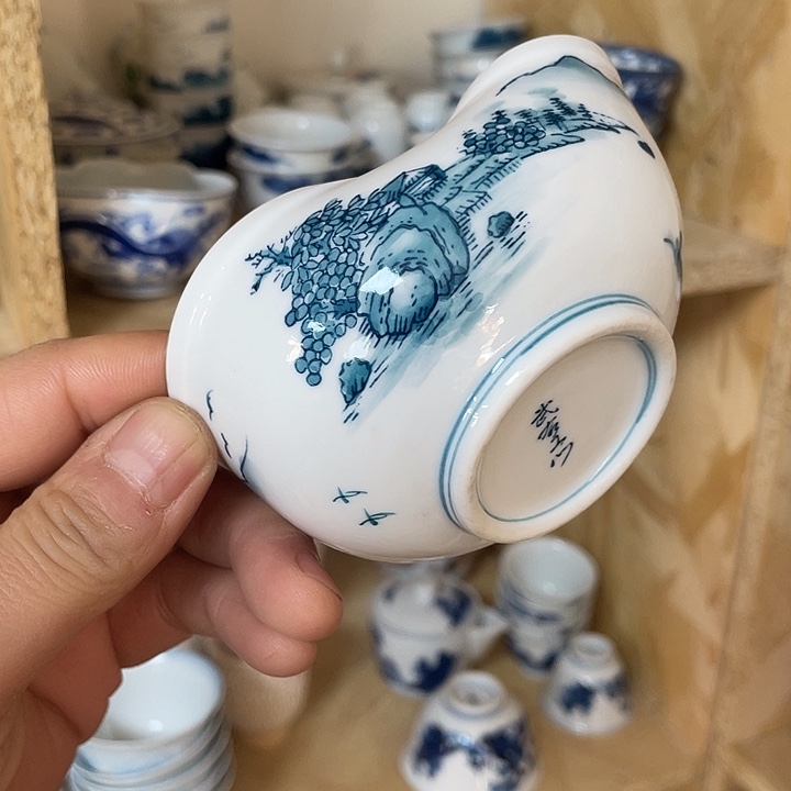 瓷片022 一人直播，看品直播间说序号