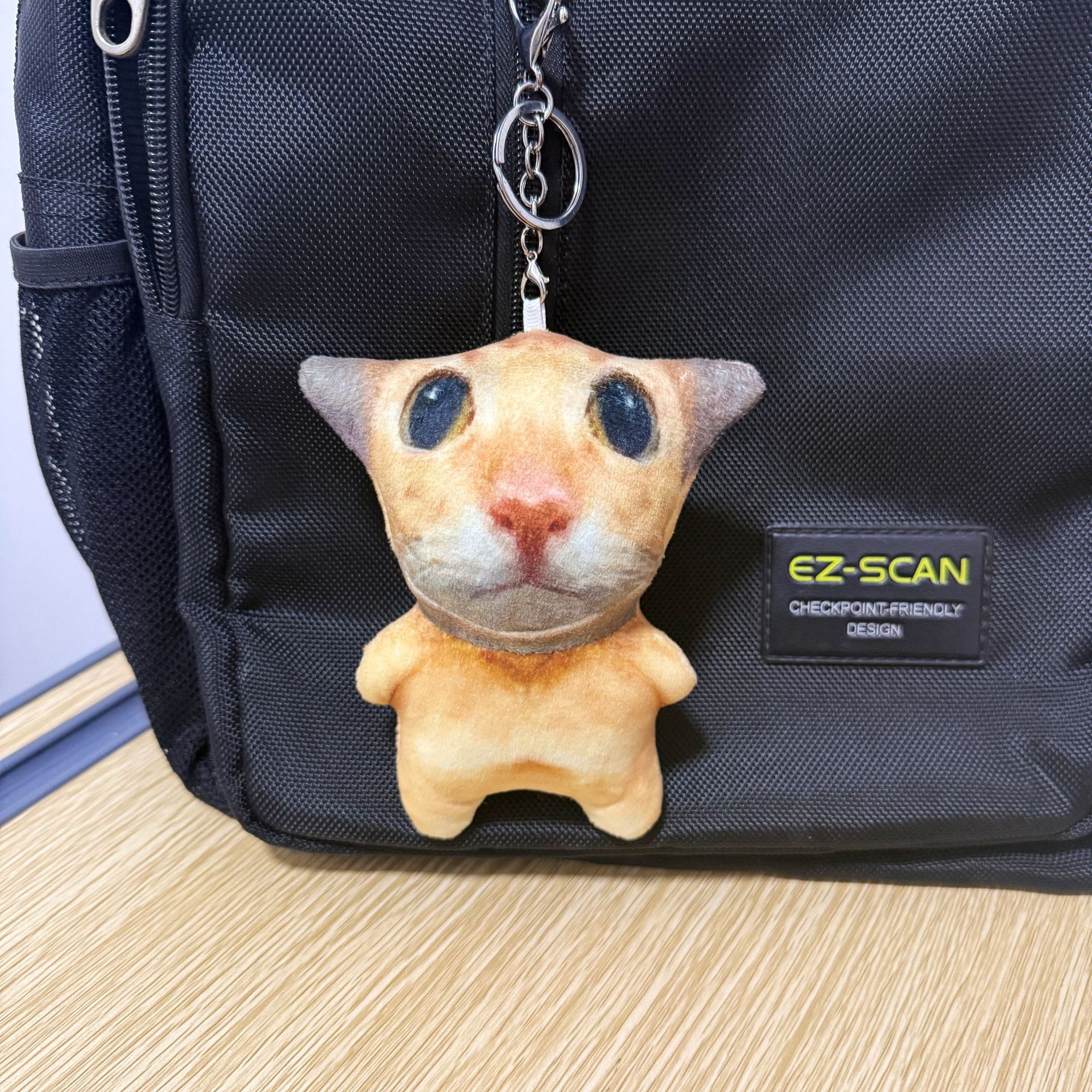 阿米嘎蒂朵喵喵丑萌猫猫钥匙扣超萌可爱挂饰