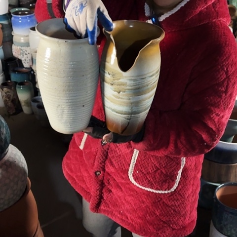 口14高26瑕疵口磕碰 