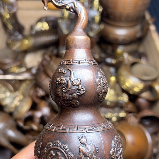 铜制文玩把玩物件