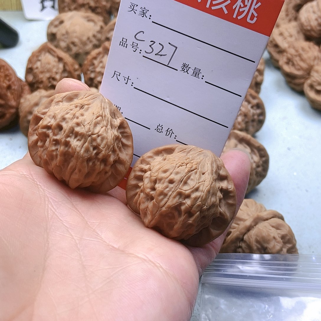 把件桃核327号七步沟39尺蜡皮