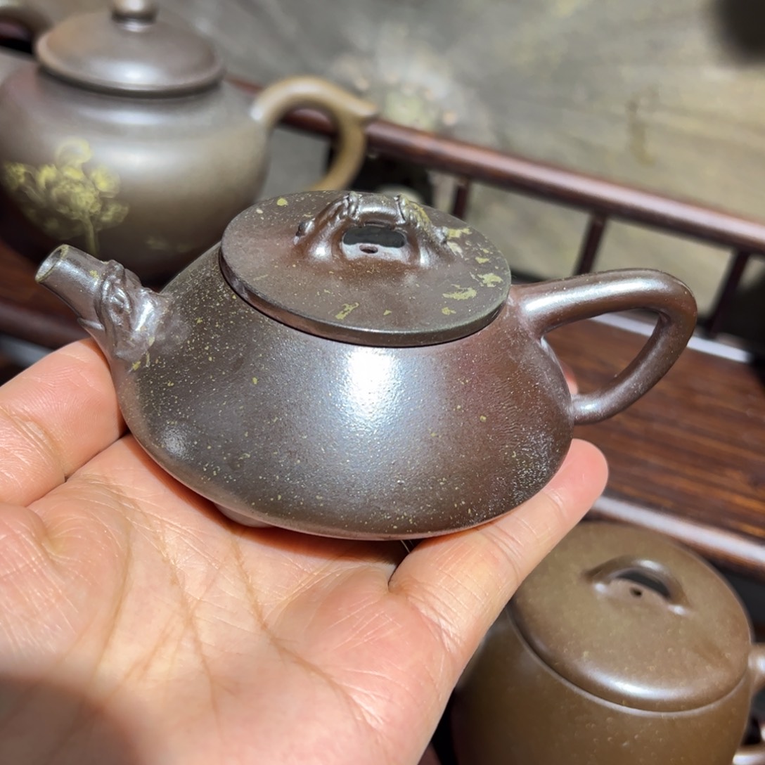 贵台龙窑柴烧茶壶A135