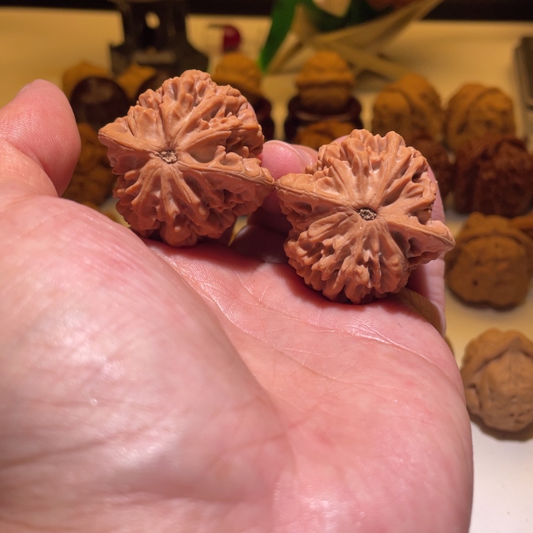 柴***爷文玩核桃吊坠38秦闷