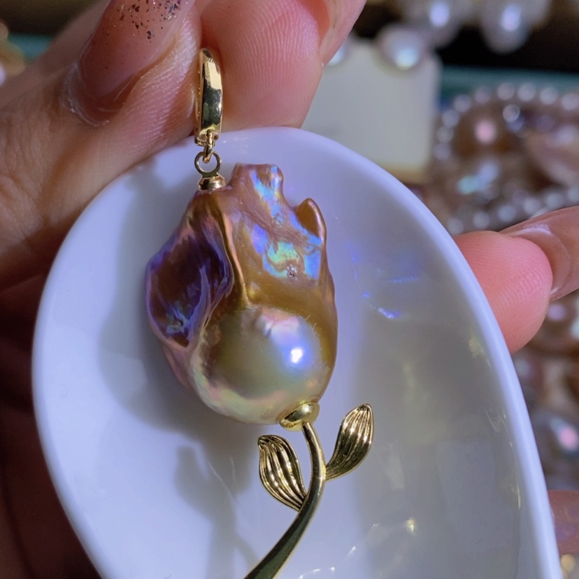 【闪购商品】淡水珍珠天然淡水珍珠合金