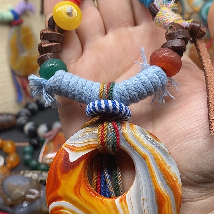 玛瑙/玉髓手链未镶嵌北**来