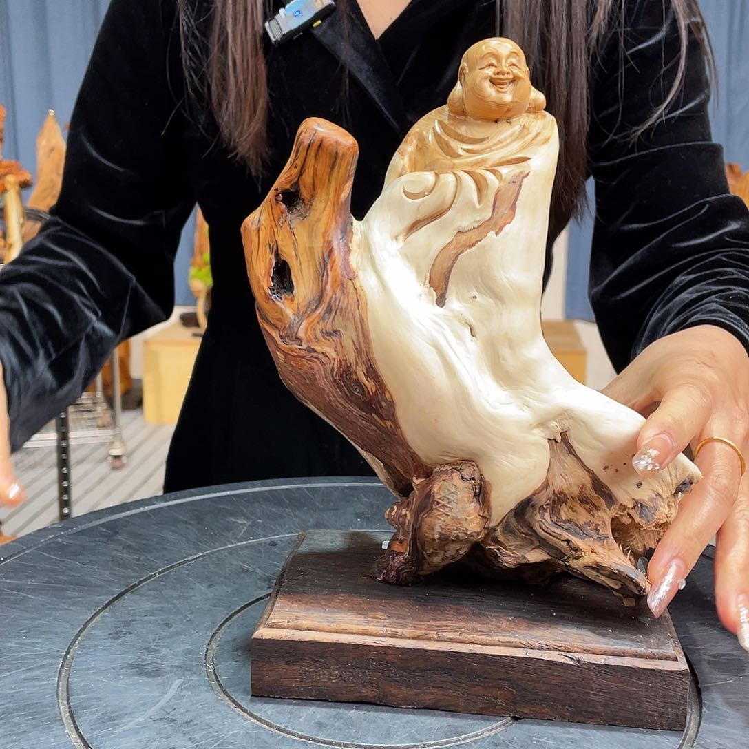 柏木（崖柏）随型摆件