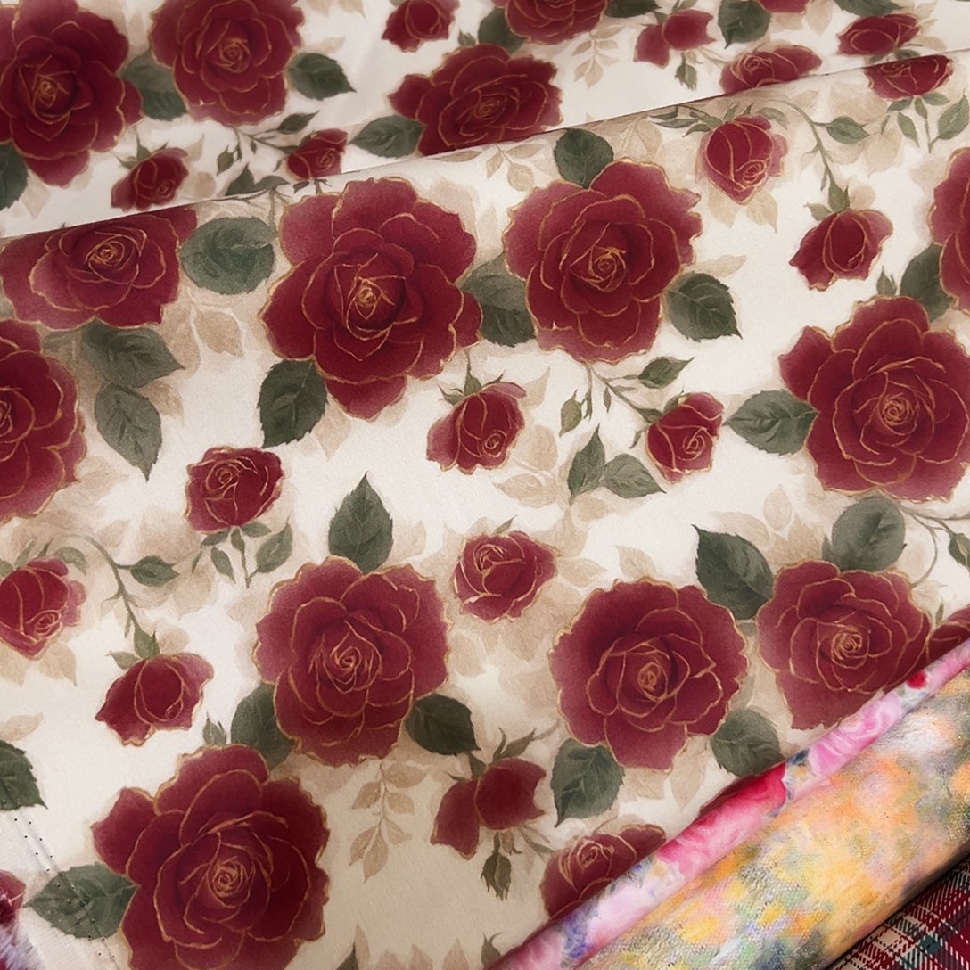 棉一米价纯棉60支加加密贡缎1.5米宽果子D