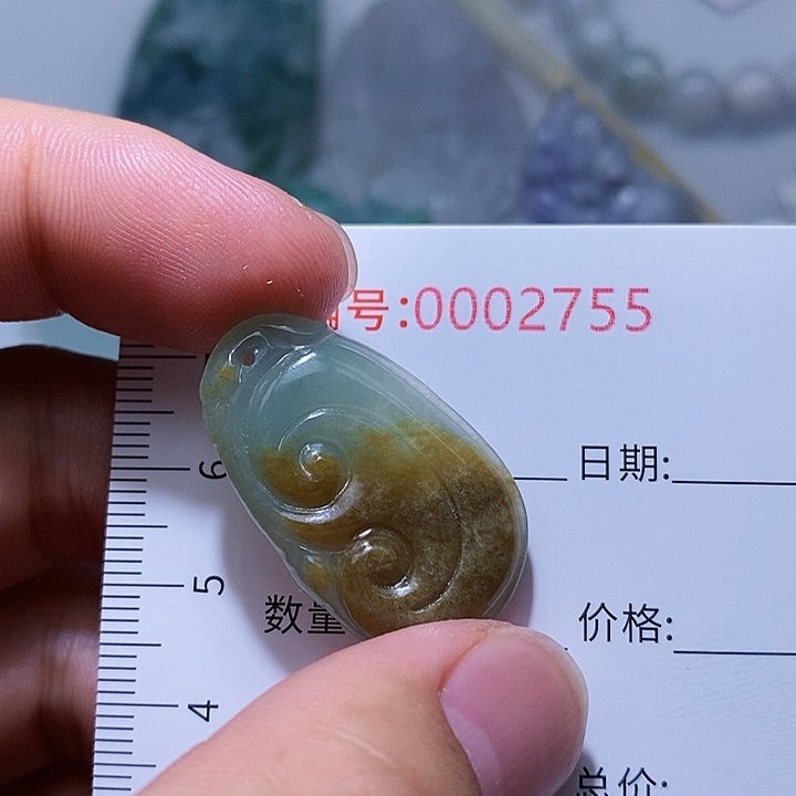 翡翠颈饰未镶嵌一