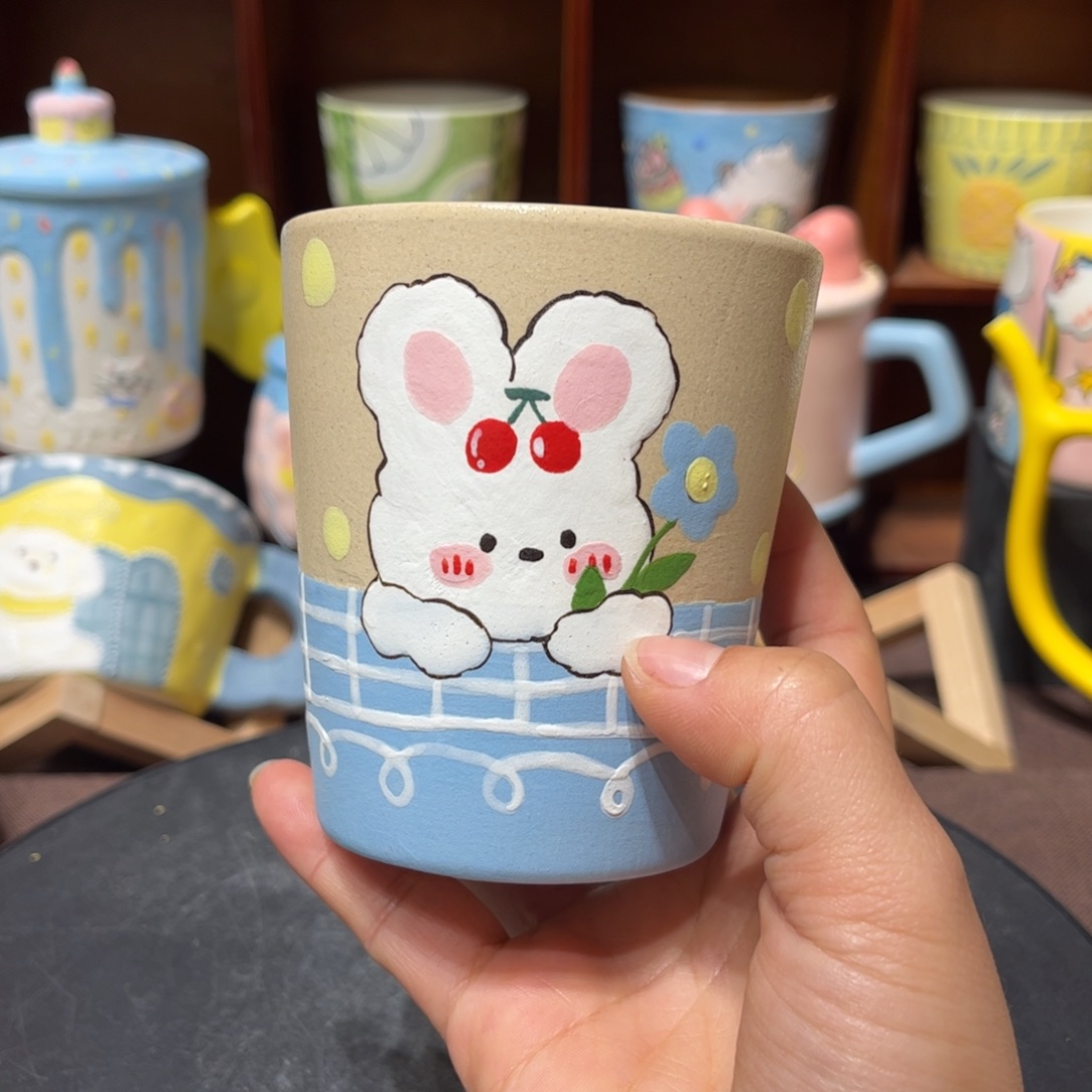 陶杯子景德镇陶瓷马克杯