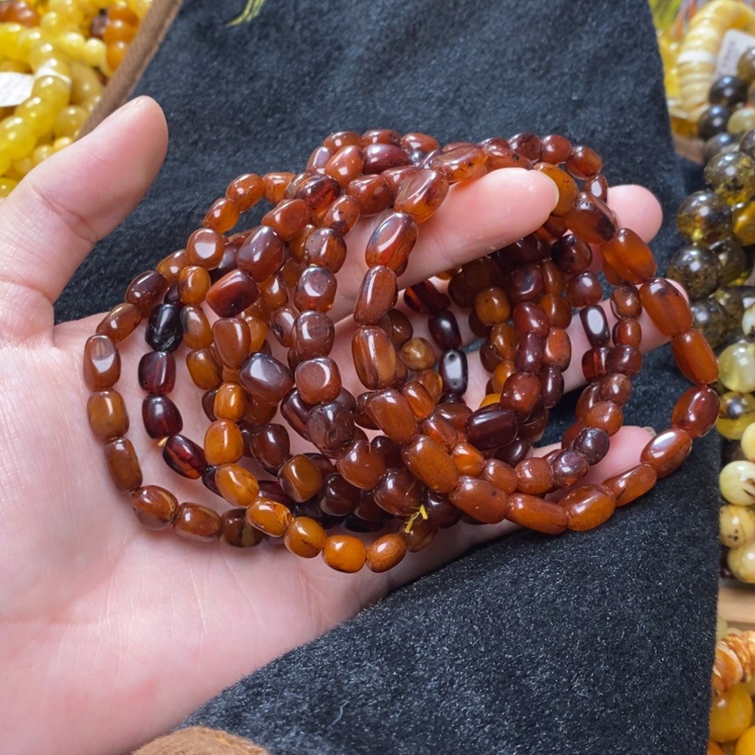 琥珀未镶嵌珠宝奇石