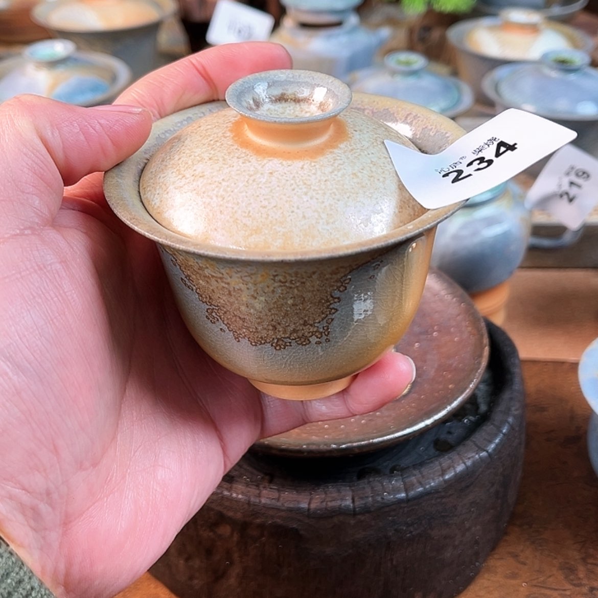 【闪购商品】沁庐柴窑古法柴烧手工茶具