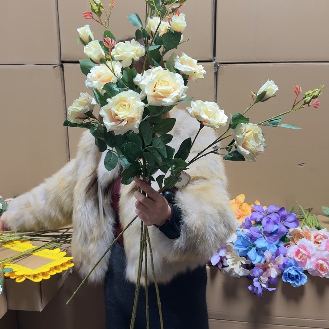 58号「闪购」仿真花，公主请下单