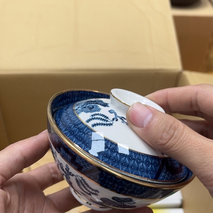 瓷片摆件工艺品瓷器摆件777 