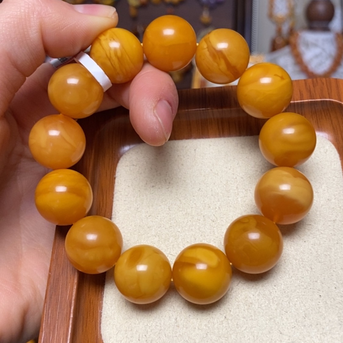 【闪购商品】手链蜜蜡未镶嵌手串