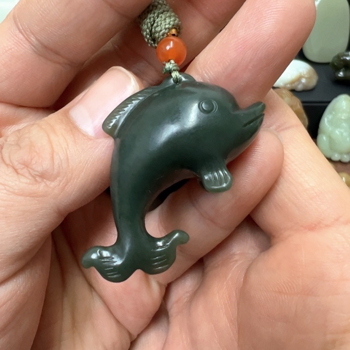 吊坠(不含链)未镶嵌和田玉唐*