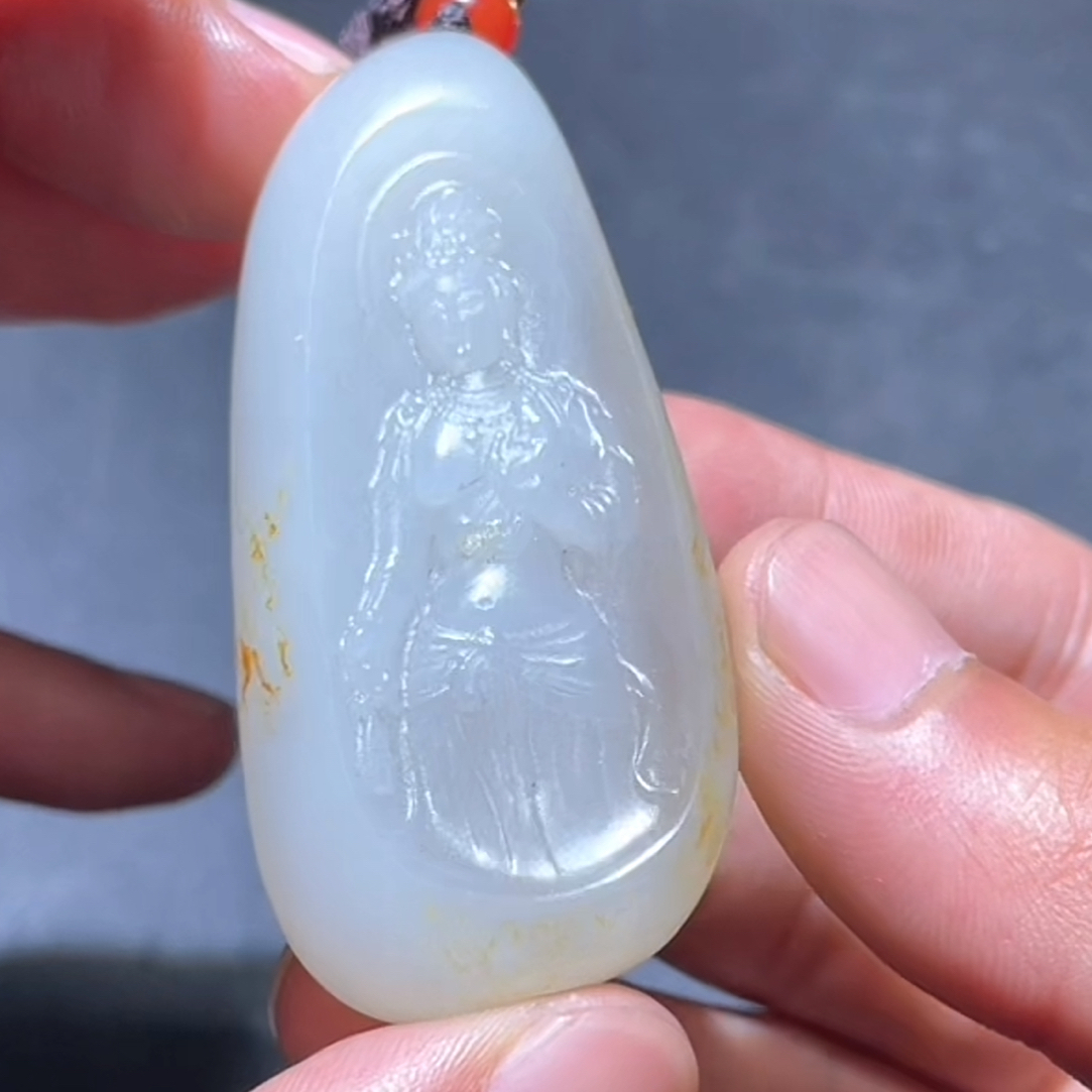 和田玉玉石挂件 d1223拍一发一