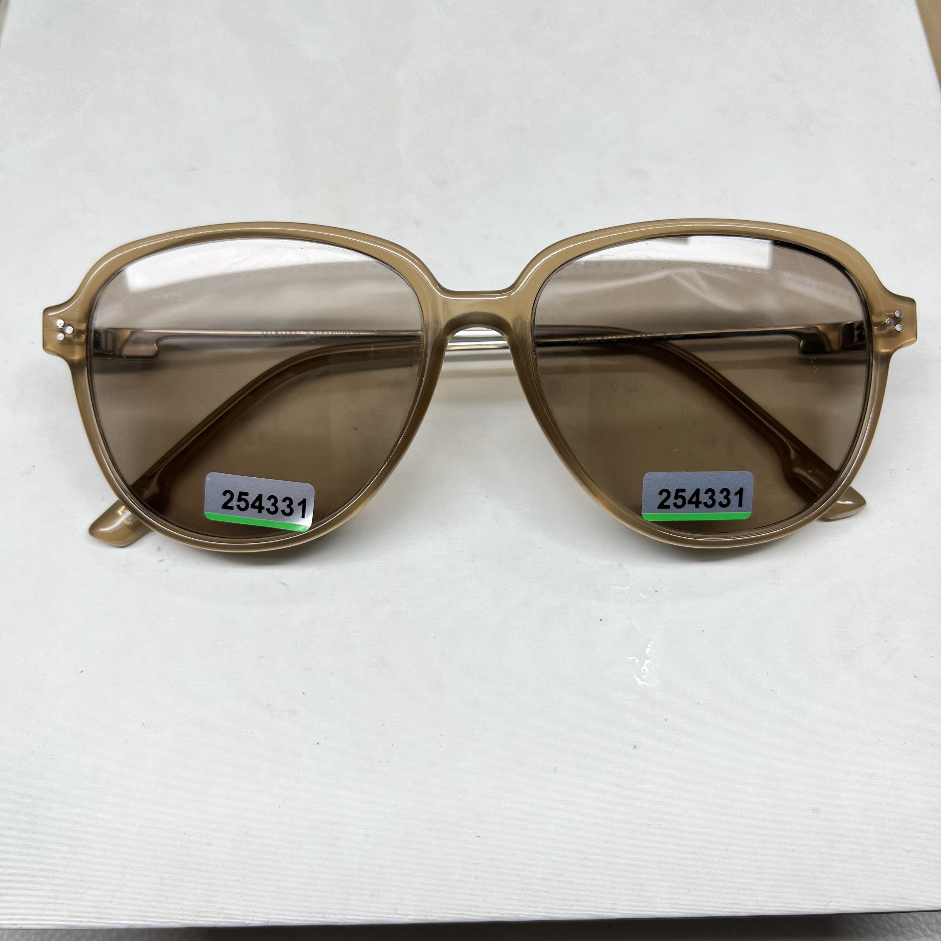 400弯大尺寸天然水晶石头镜新款