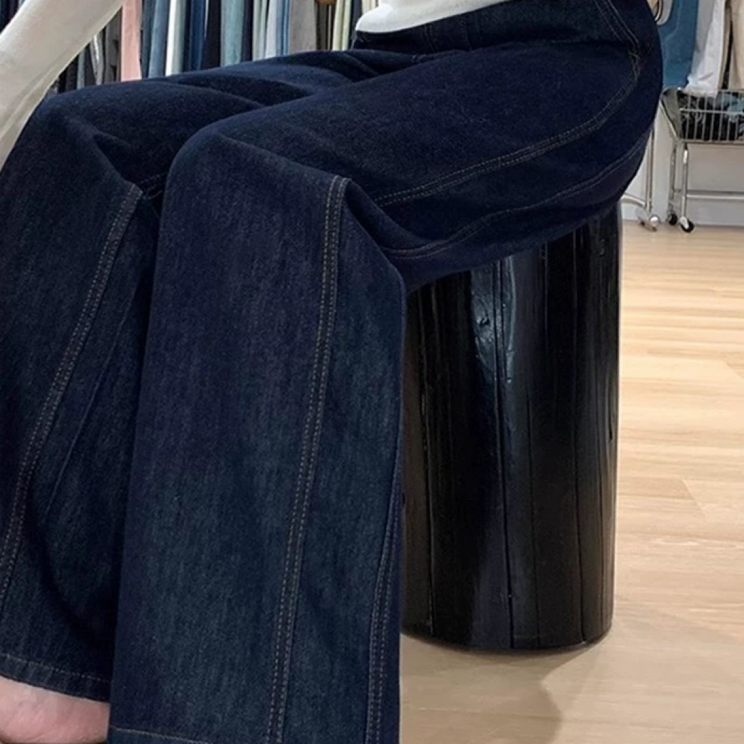 婷牛仔裤女春秋宽松百搭显瘦西瓜