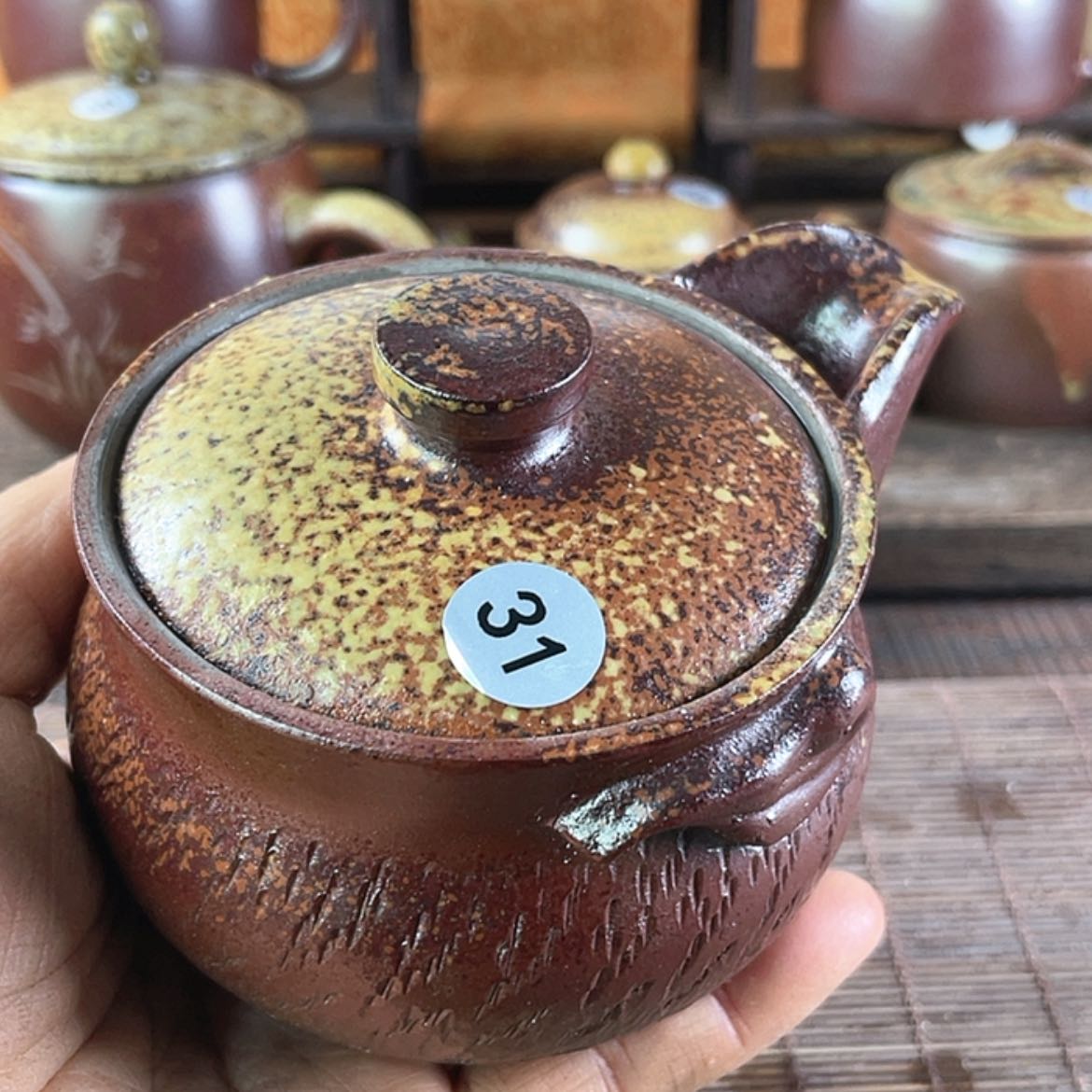 【闪购商品】湘****锋柴烧宝瓶微瑕230毫升左右微瑕