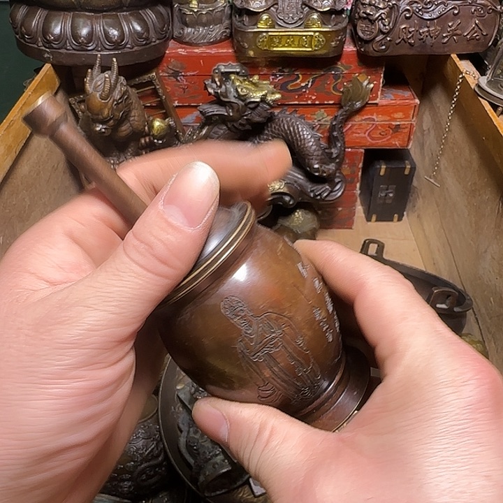 铜材质文玩摆件装饰