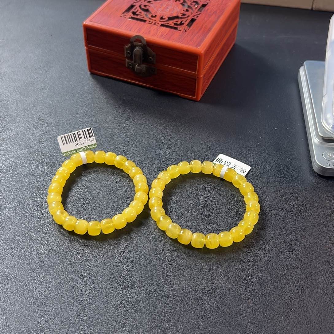 手链琥珀未镶嵌多样性拍一发一
