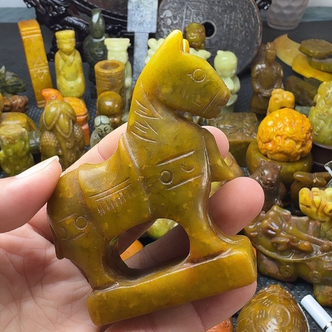 白玉菩提吊坠。。。