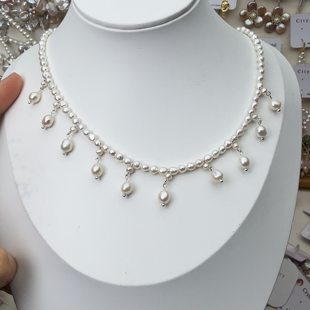 淡水珍珠颈饰未镶嵌