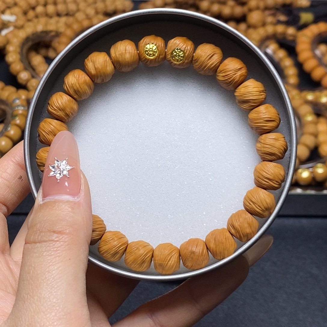 猴头核桃手串双标鬼印无相尺寸10左右全品29号