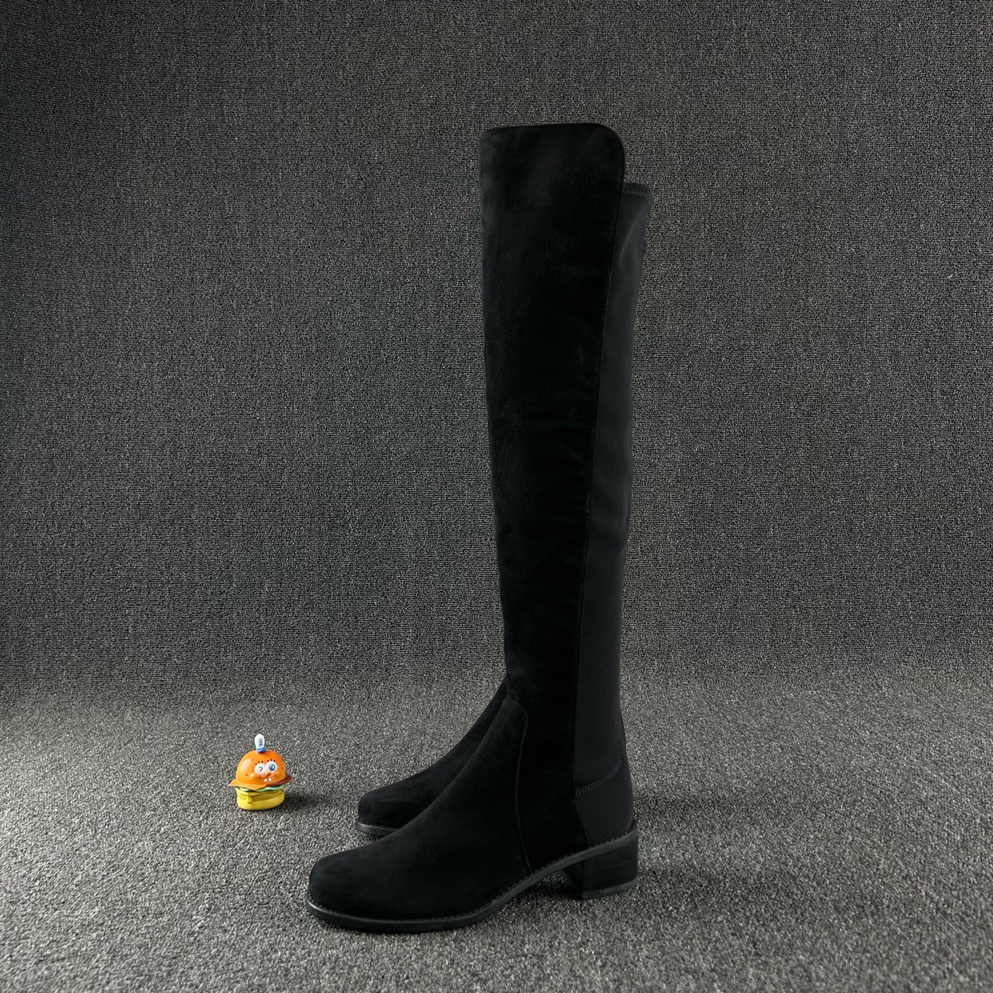 95新 StuartWeitzman 黑色高筒靴36码 HB5232 