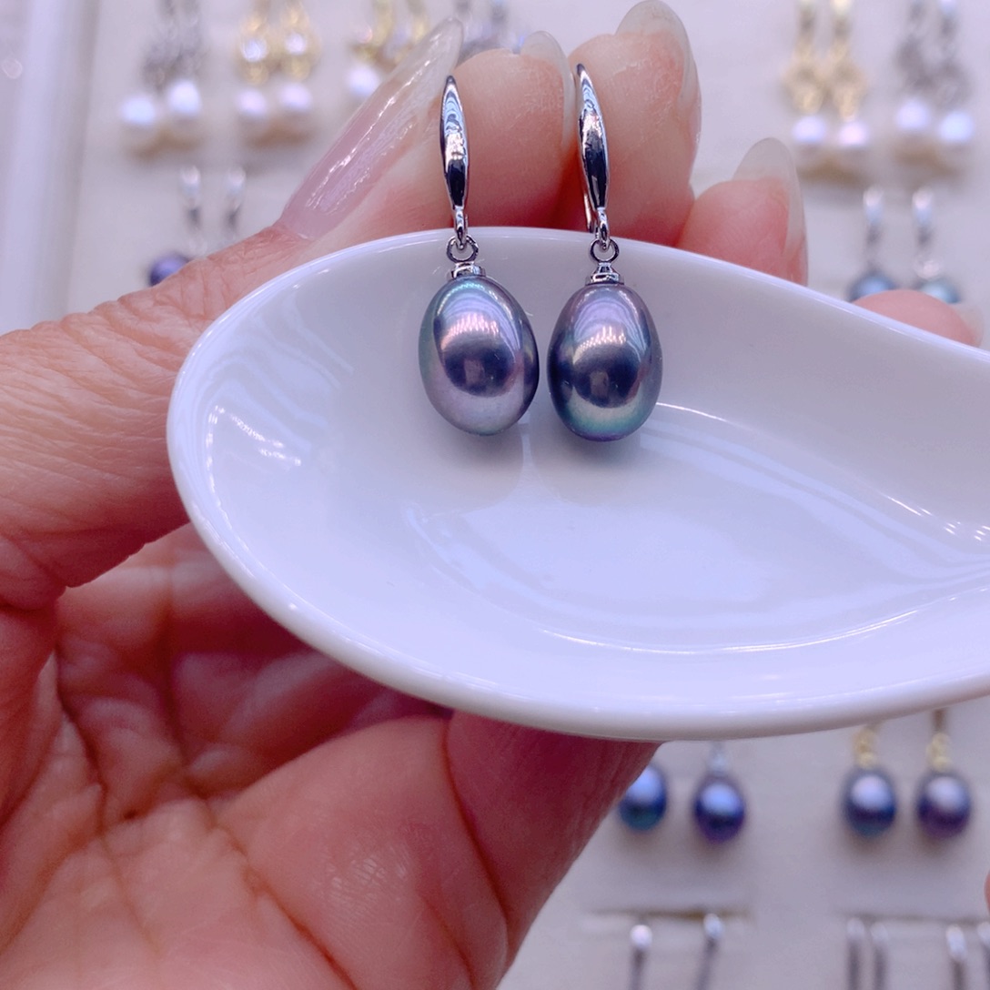 耳饰合金淡水珍珠