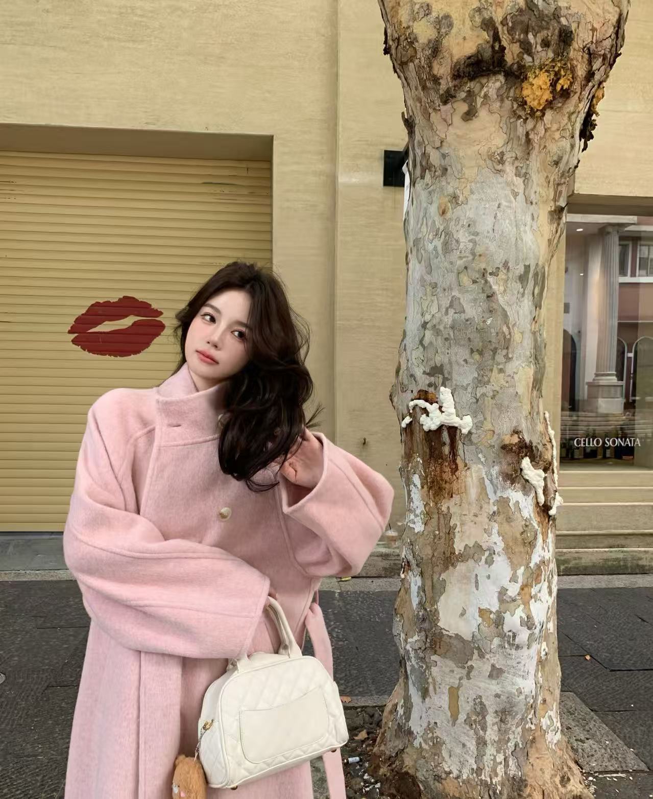 小杰杰老板娘专属（771-780）新款秋冬女气质百搭双面羊毛大衣外套