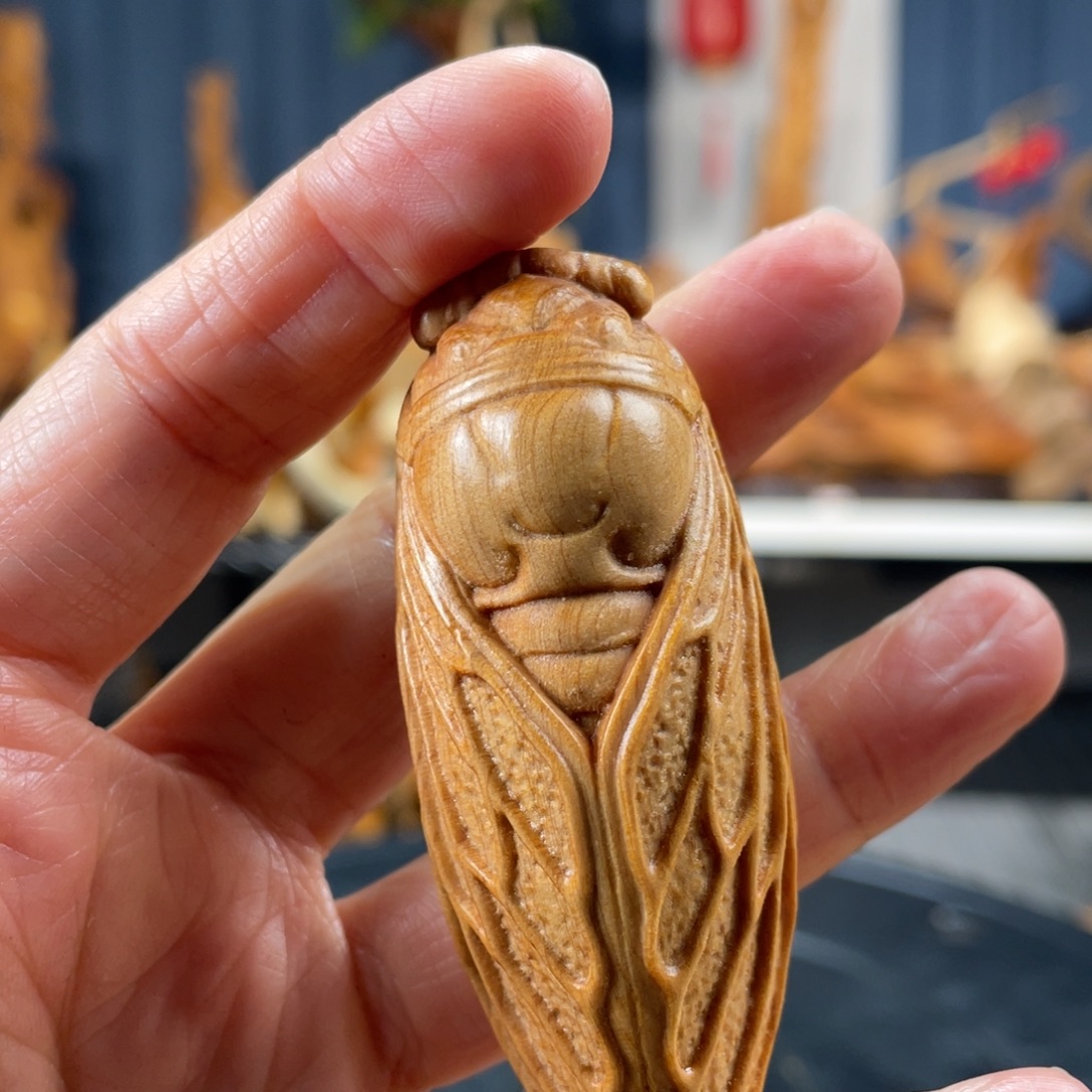 柏木（崖柏）手把件