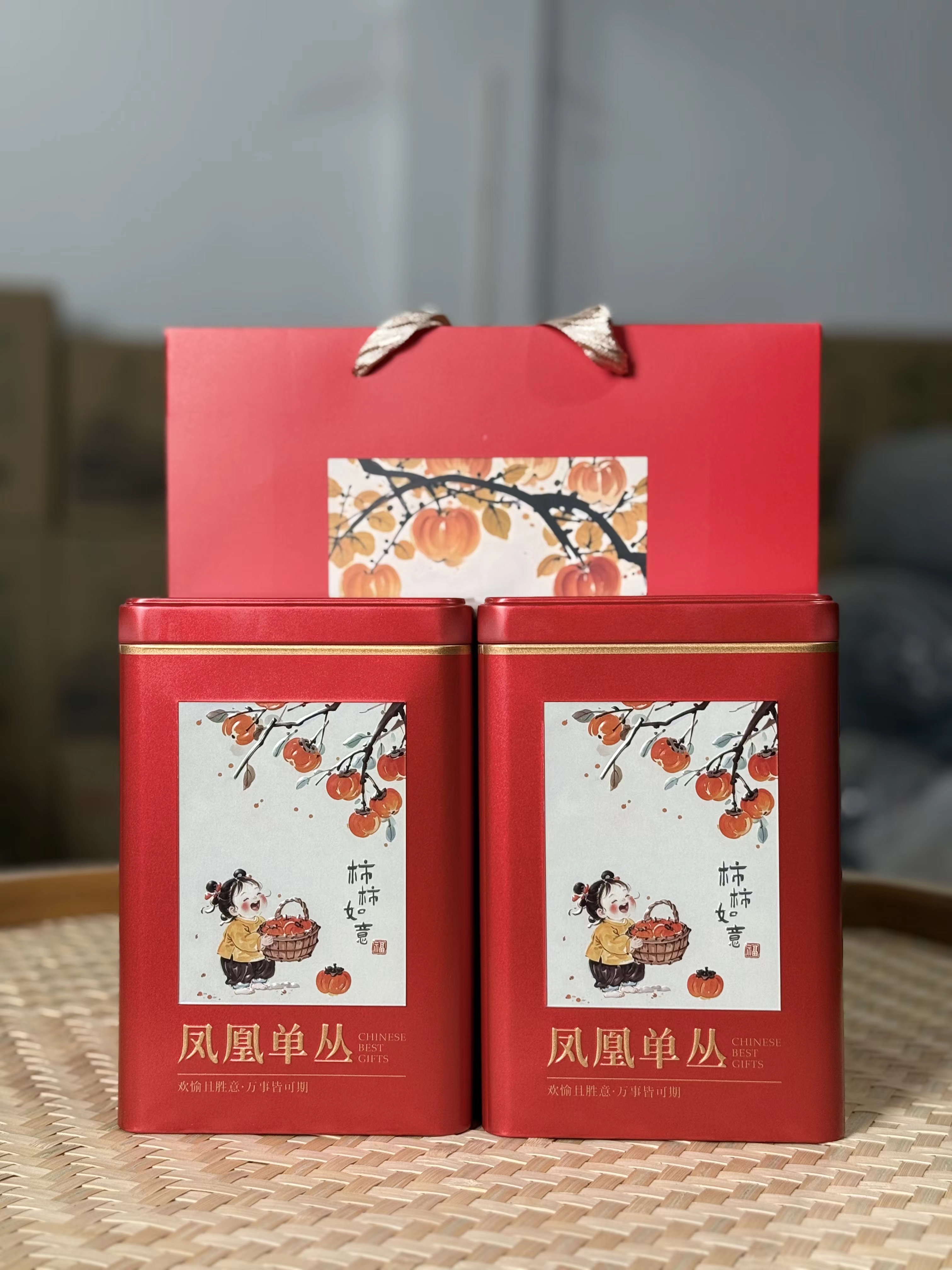凤凰单丛芝兰香春茶雷扣柴乌龙茶原产地工夫茶500g