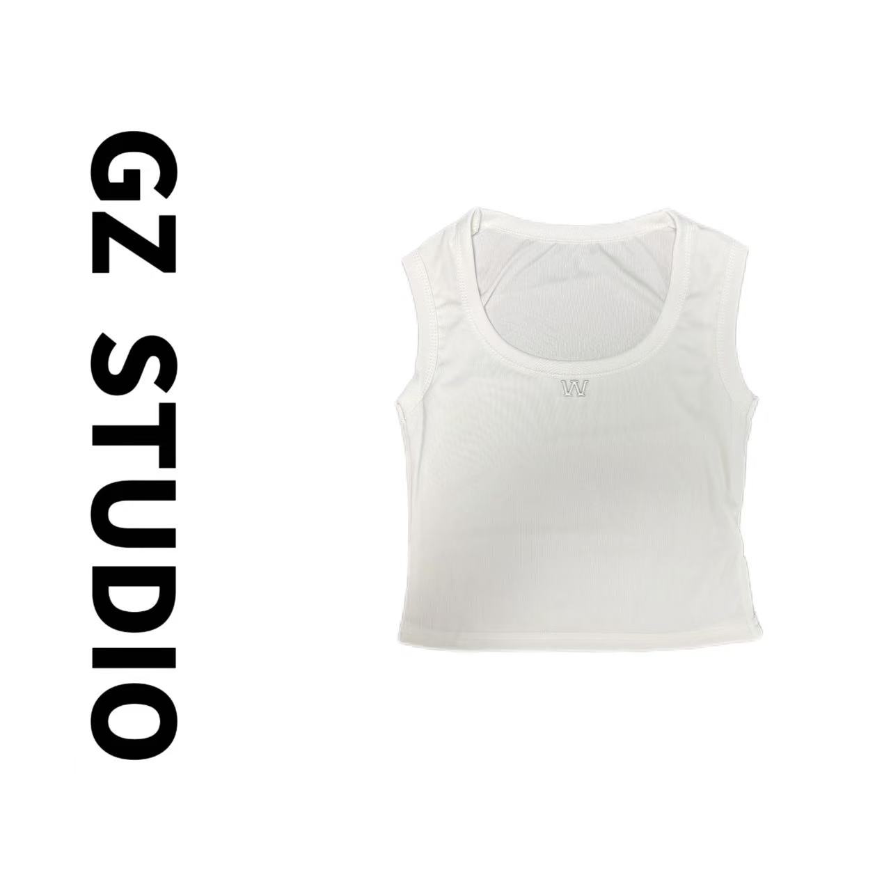 2025年新款百搭W纯色背心打底