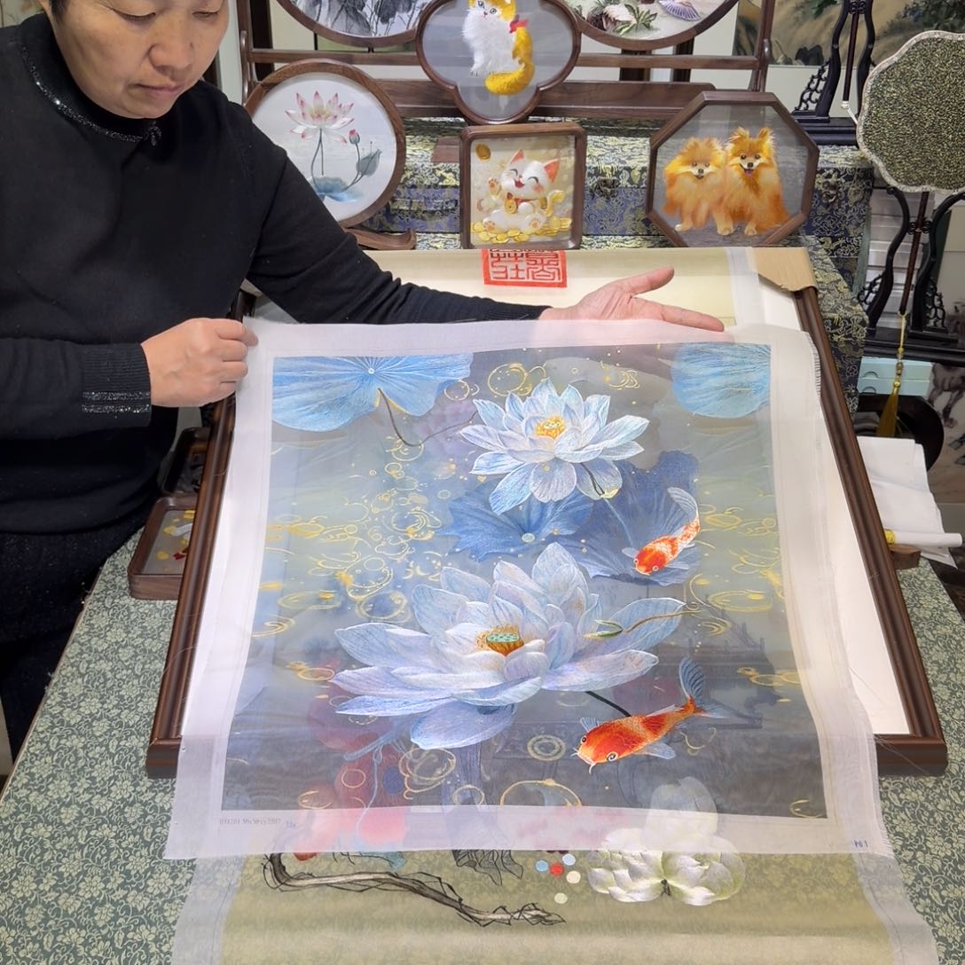 刺绣手工苏绣工艺