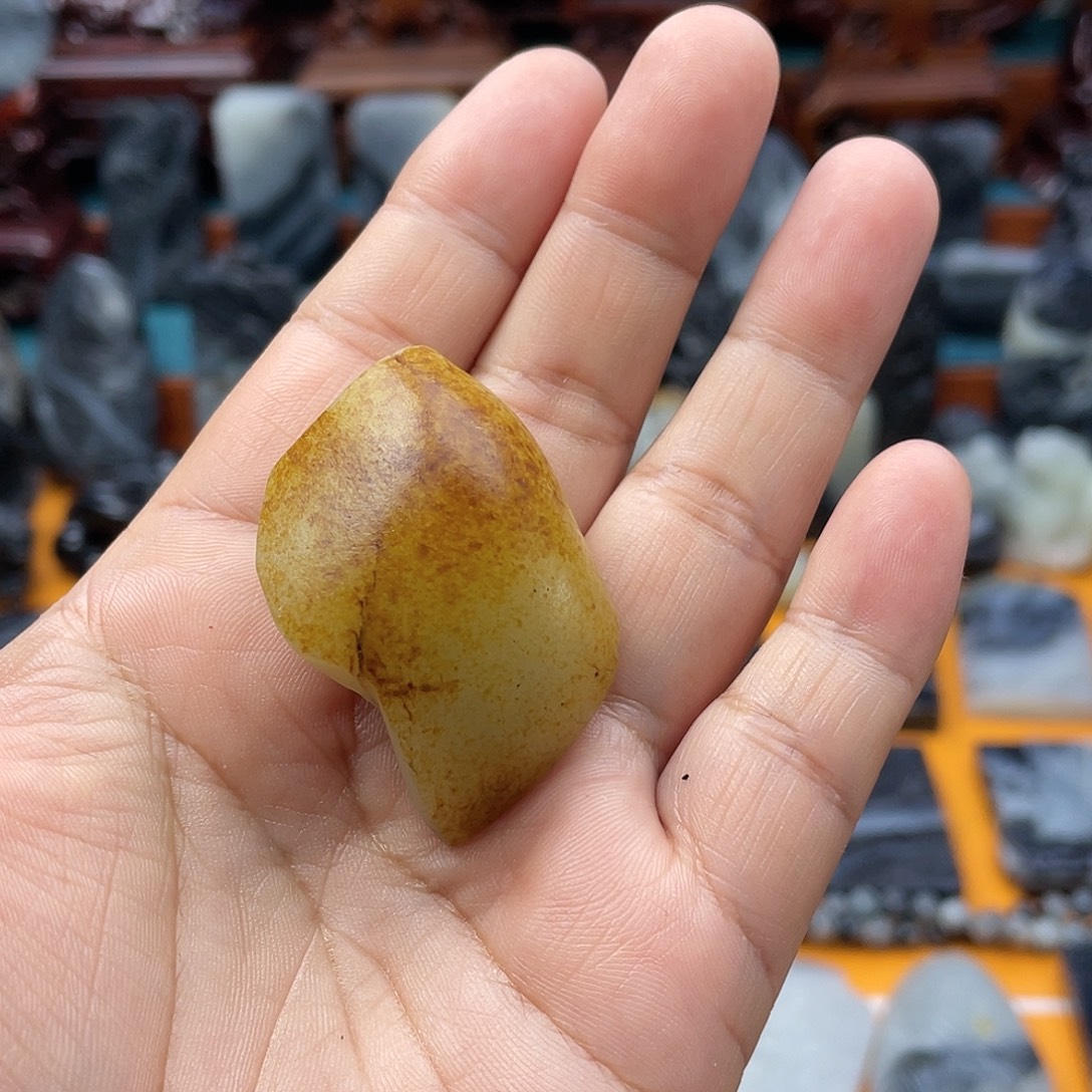 我***坏和田玉未镶嵌挂件