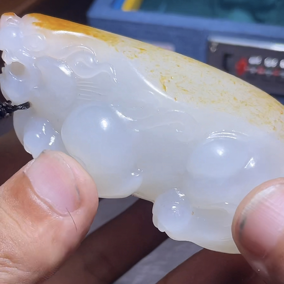 手把件货玉石把玩件文玩摆件D2