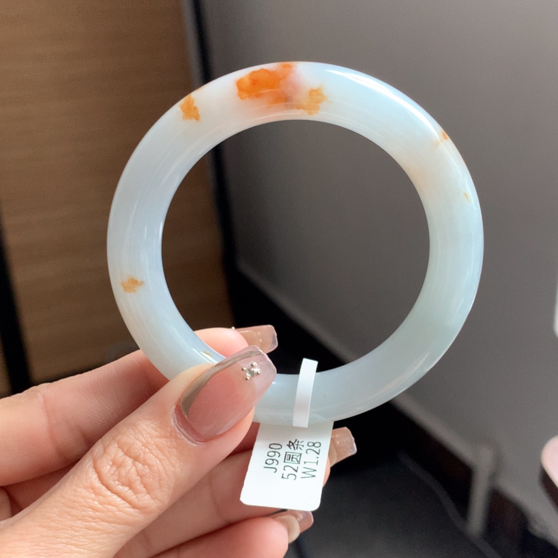 翡翠手镯（圆镯）未镶嵌梦回大唐1号