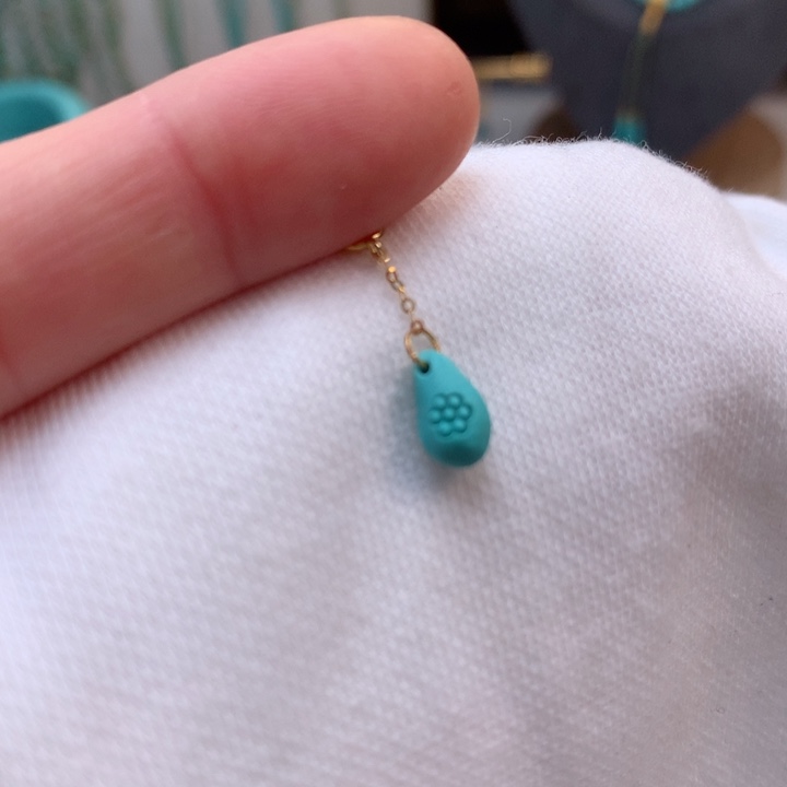 绿松石绿松石配饰18K金镶嵌