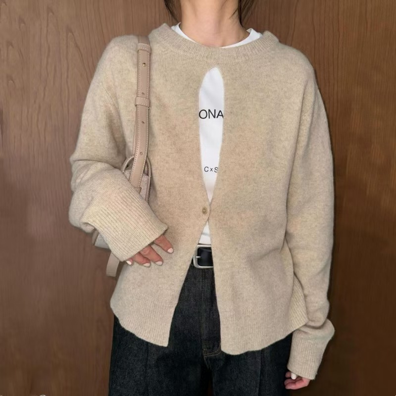 孤品毛衣开衫（非实物以直播间为准）时尚百搭宽松加厚