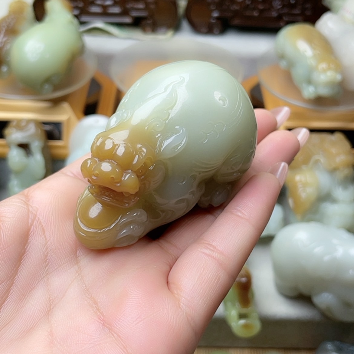 【闪购商品】未镶嵌和田玉挂件聽**生